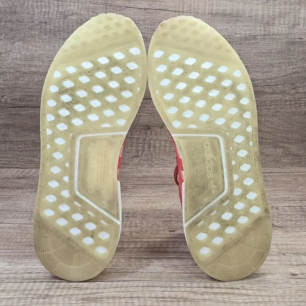 Adidas NMD_R1 Women's Size 11 Men's Sz 9.5 Trace Scarlet Running Shoes (CQ2014) - Picture 7 of 9